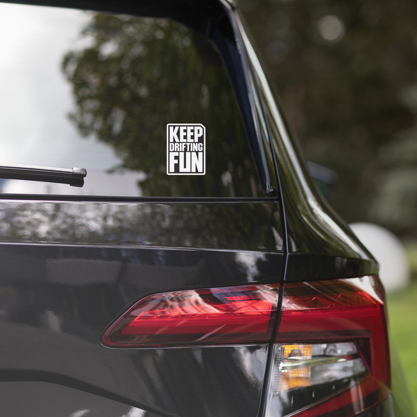KEEP DRIFTING FUN - Bubble-free stickers
