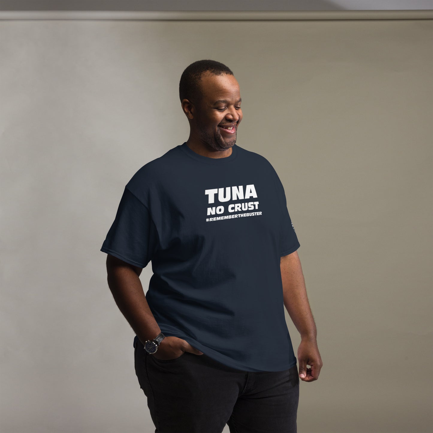 TUNA NO CRUST - Remember the buster - Men's classic tee
