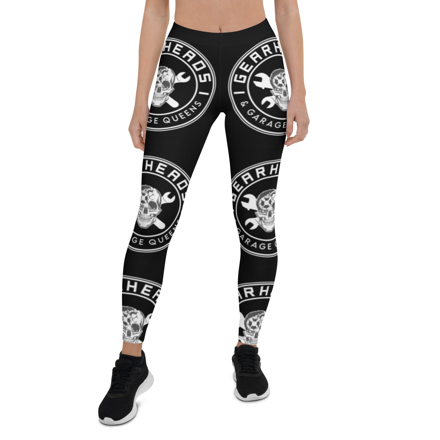 Gearheads and Garage Queens Black Leggings