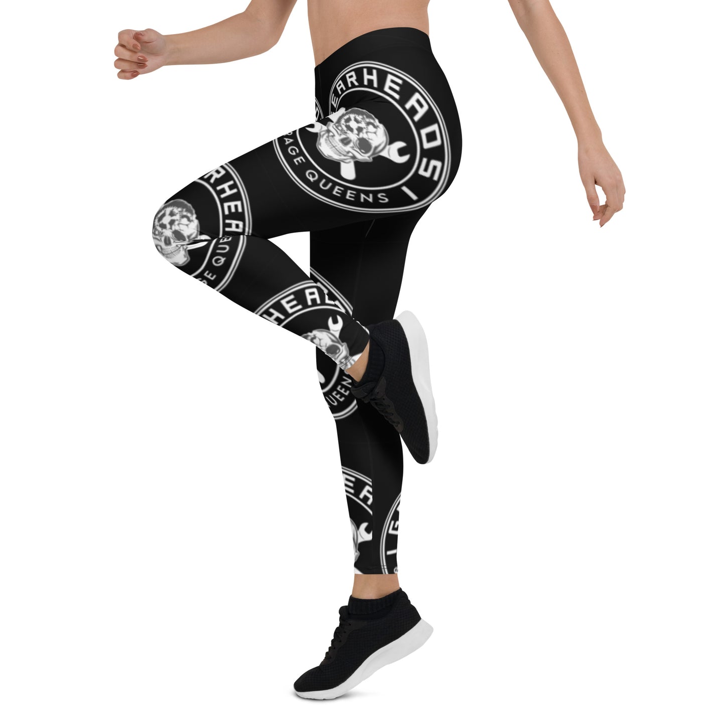 Gearheads and Garage Queens Black Leggings