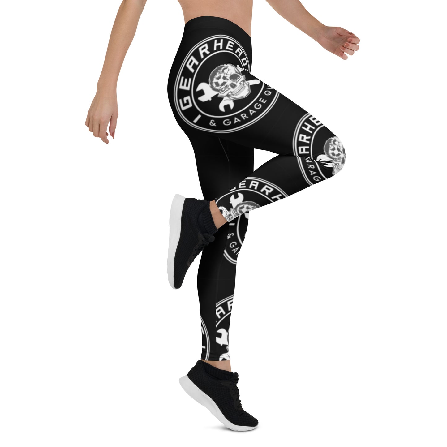 Gearheads and Garage Queens Black Leggings