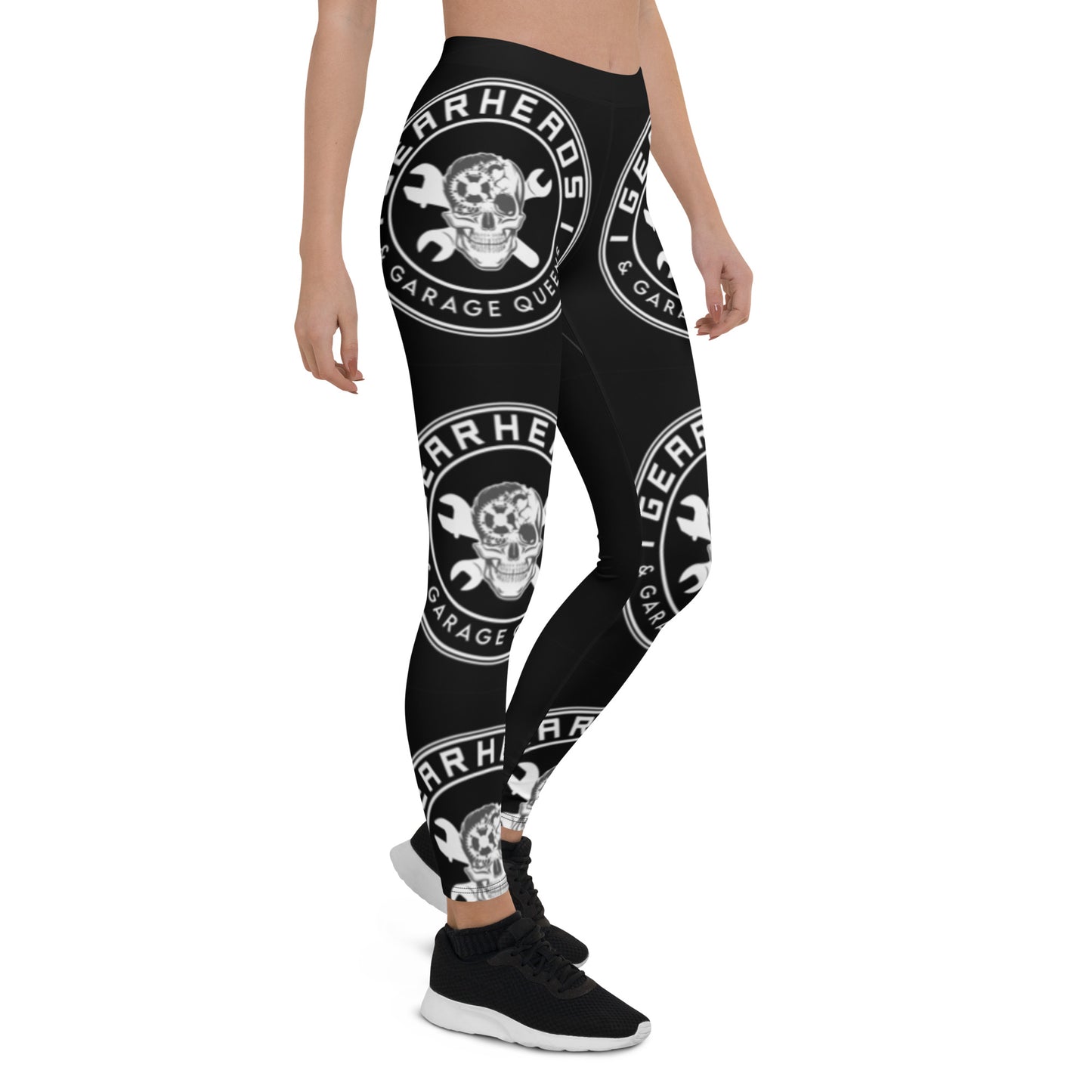 Gearheads and Garage Queens Black Leggings