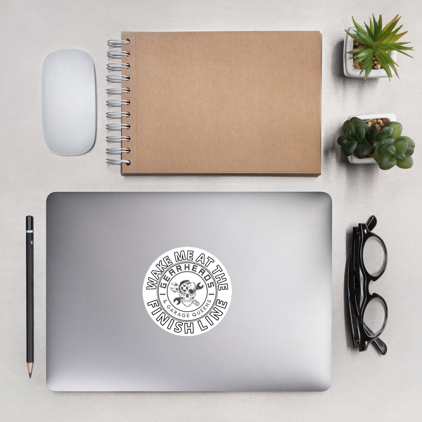 WAKE ME AT THE FINISH LINE - Bubble-free stickers