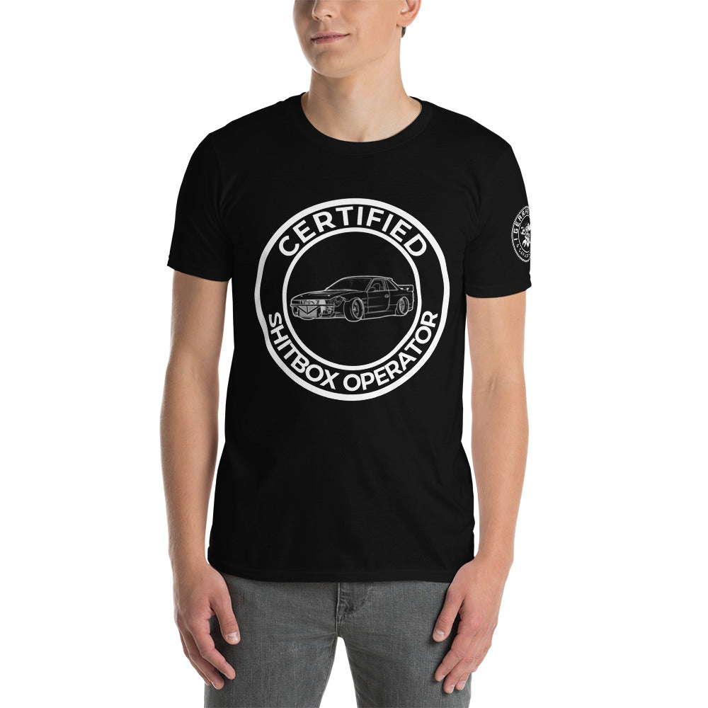 Certified Shitbox Operator V2 - Short-Sleeve Unisex T-Shirt