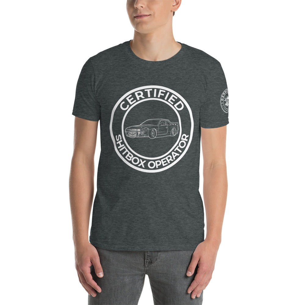 Certified Shitbox Operator V2 - Short-Sleeve Unisex T-Shirt