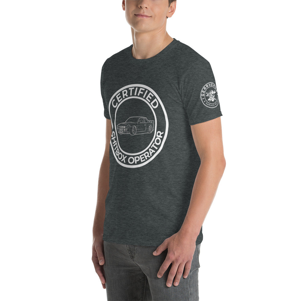 Certified Shitbox Operator V2 - Short-Sleeve Unisex T-Shirt