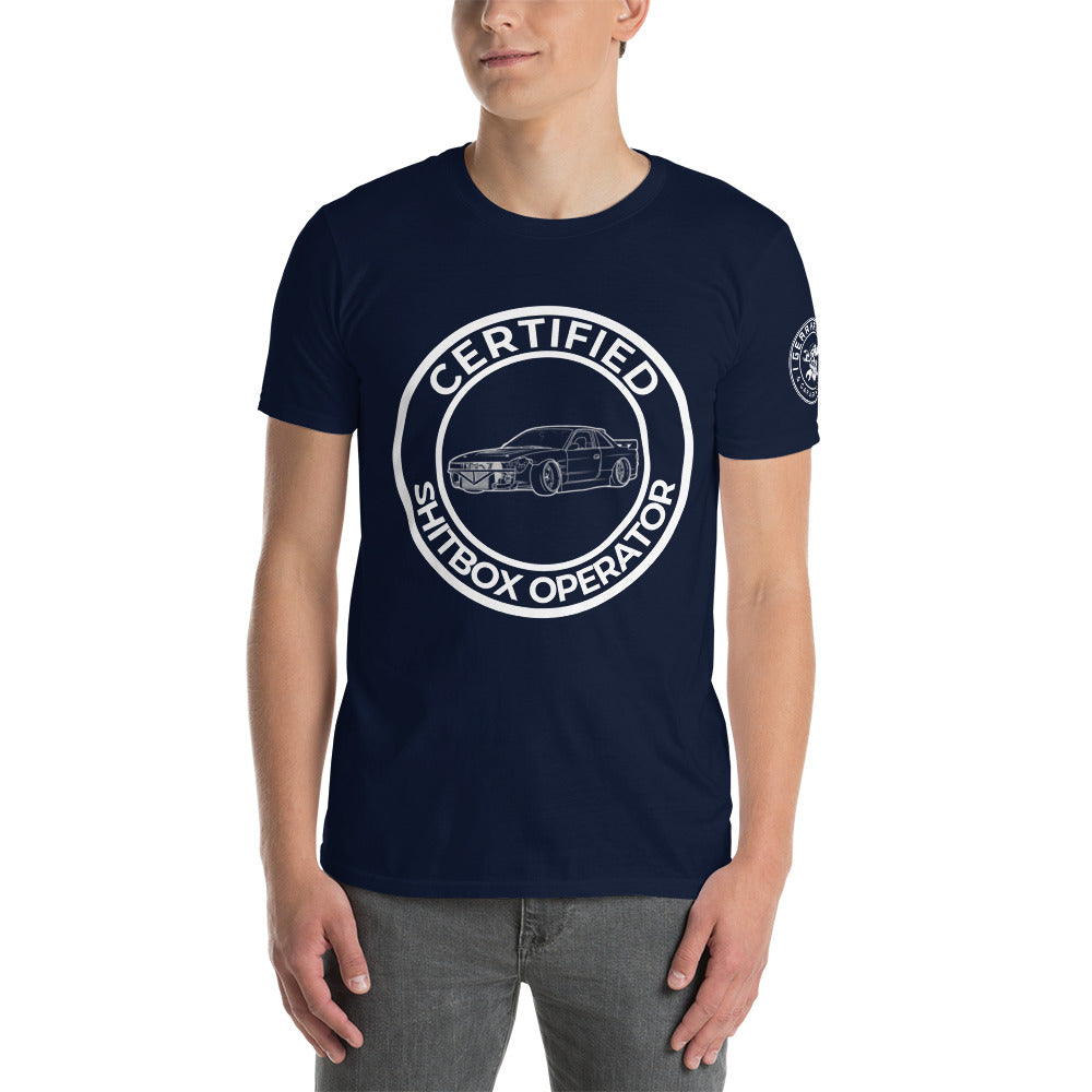 Certified Shitbox Operator V2 - Short-Sleeve Unisex T-Shirt