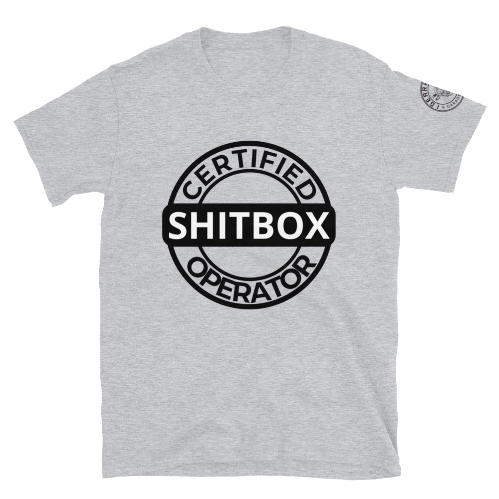 Certified SHITBOX Operator - Short-Sleeve Unisex T-Shirt