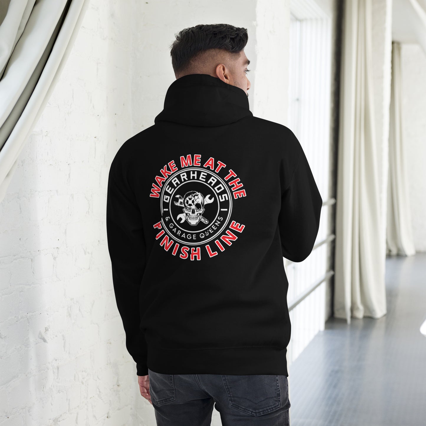 Wake Me At The Finish Line - Unisex Hoodie