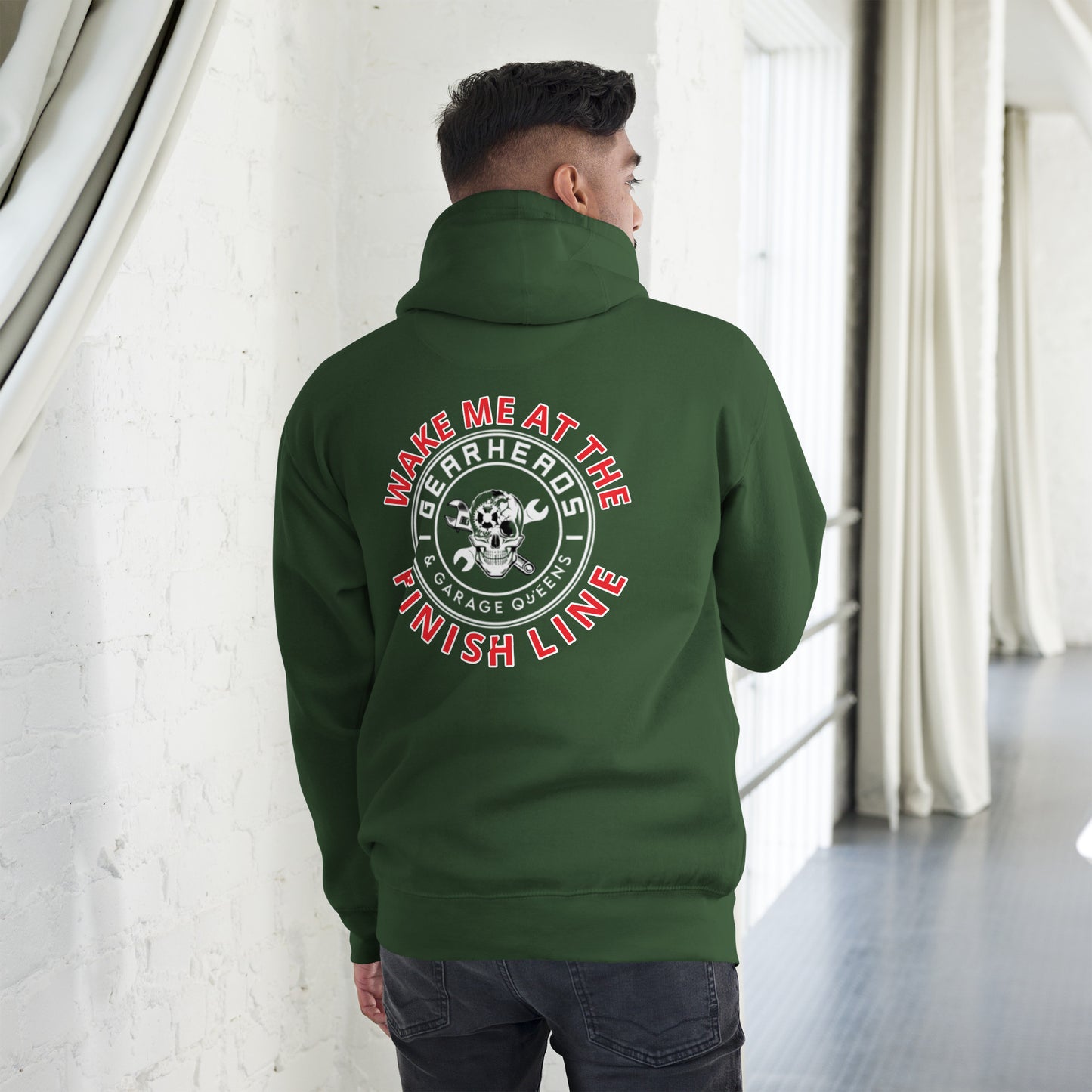 Wake Me At The Finish Line - Unisex Hoodie