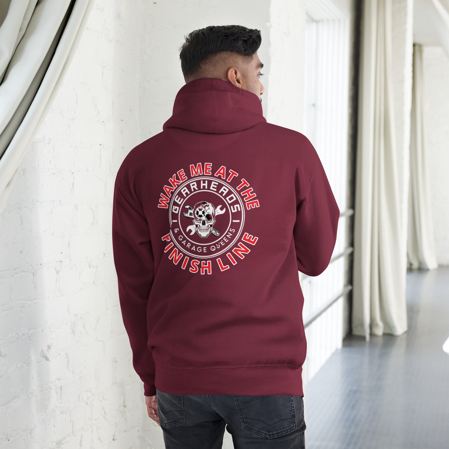 Wake Me At The Finish Line - Unisex Hoodie