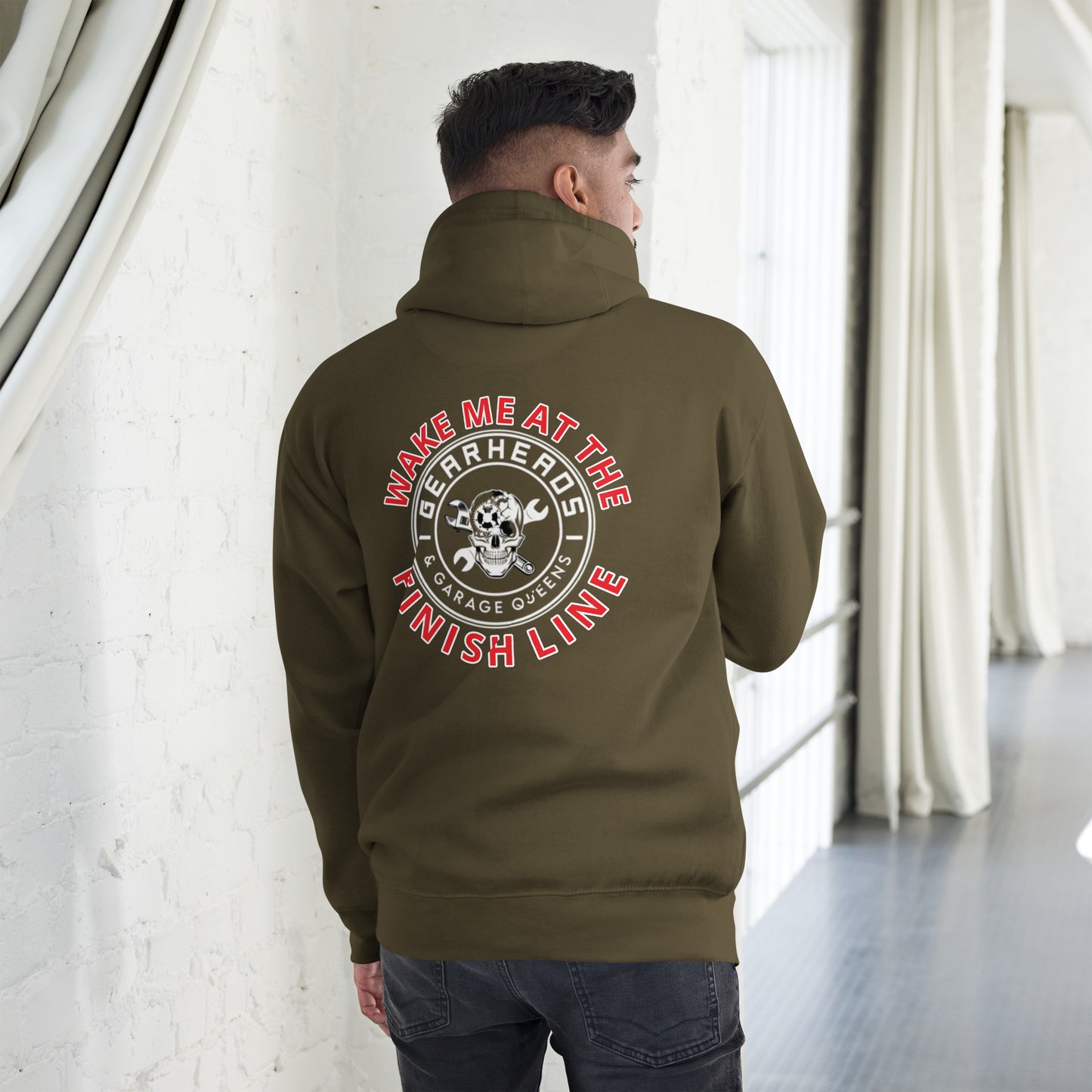 Wake Me At The Finish Line - Unisex Hoodie