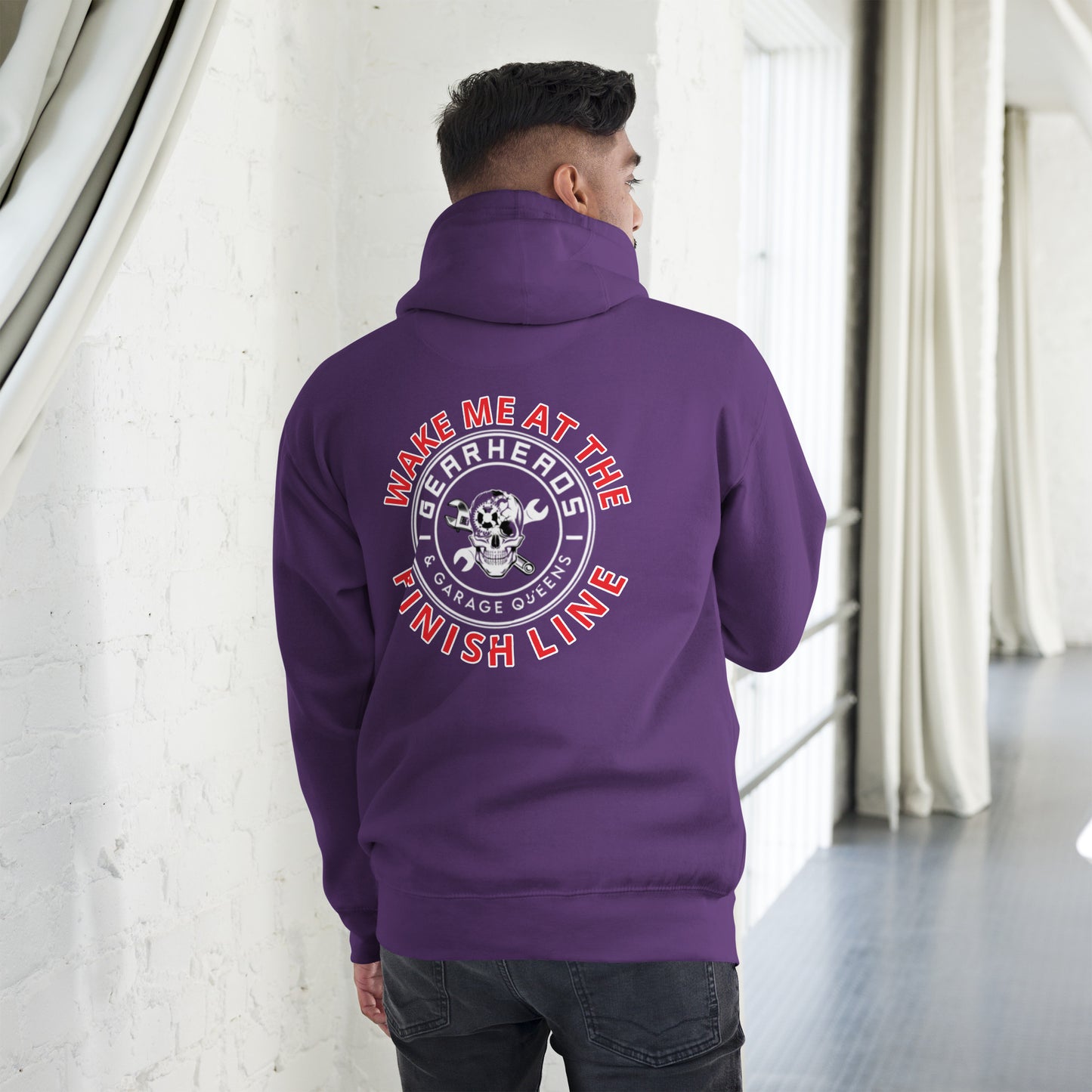 Wake Me At The Finish Line - Unisex Hoodie