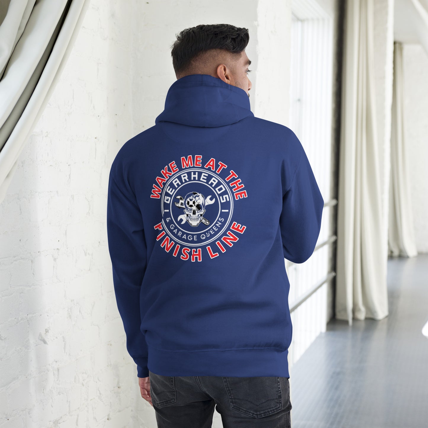 Wake Me At The Finish Line - Unisex Hoodie