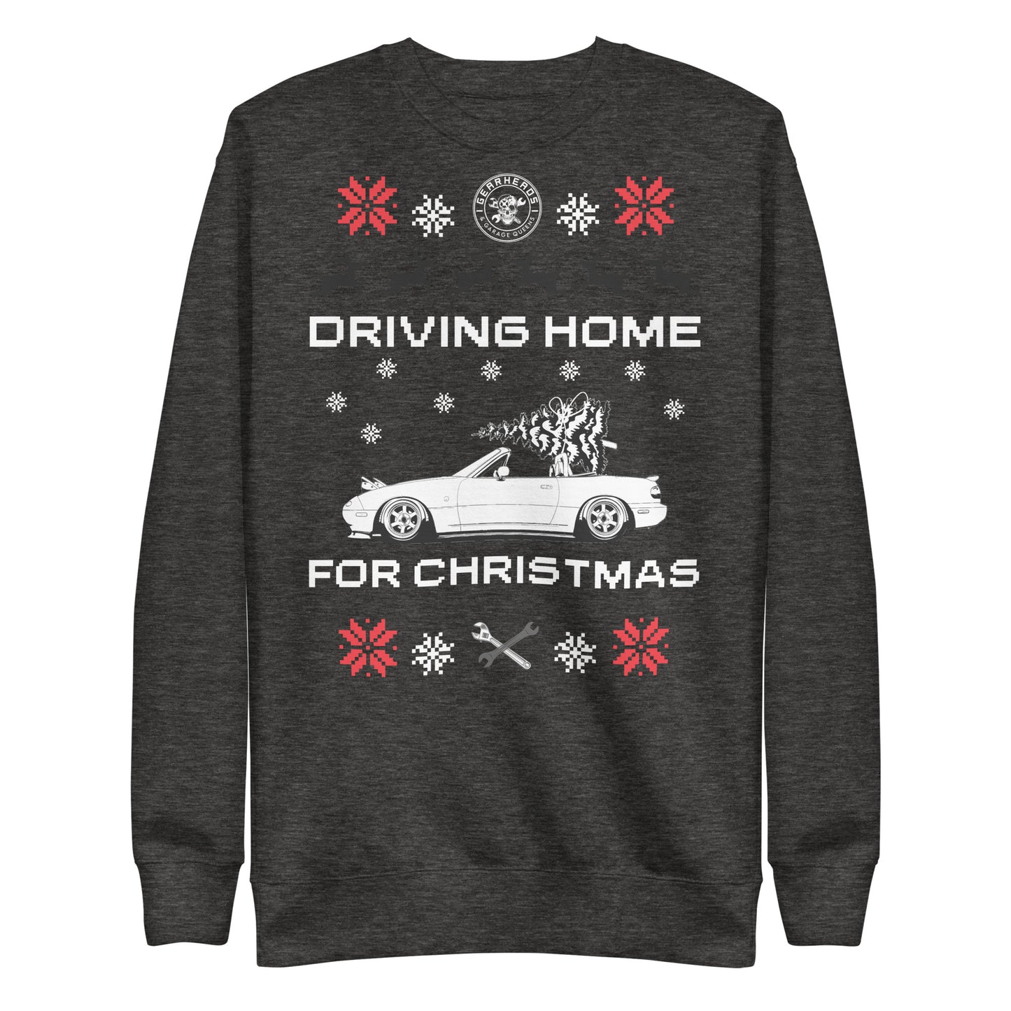 Miata - Driving Home for Christmas - Unisex Premium Sweatshirt