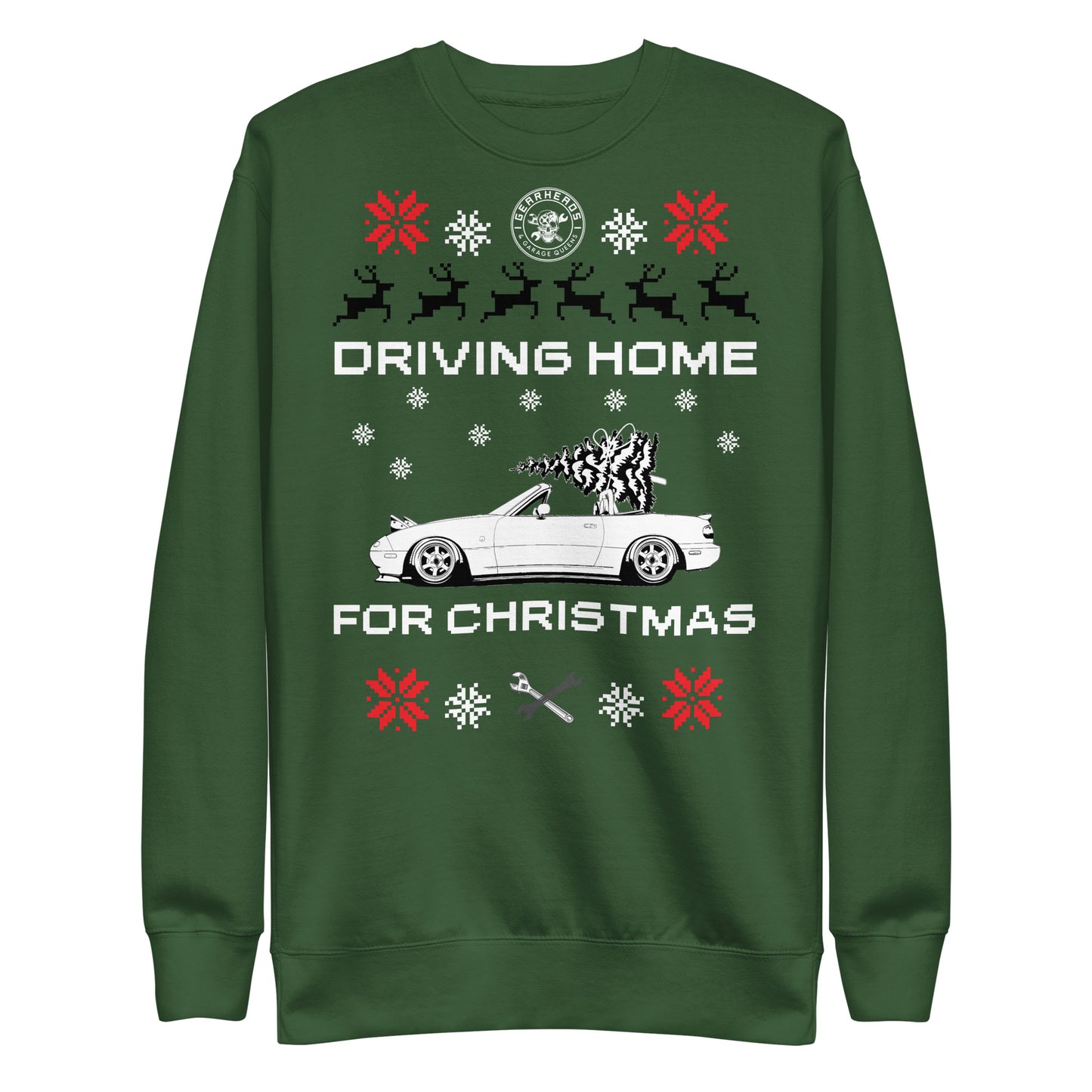 Miata - Driving Home for Christmas - Unisex Premium Sweatshirt