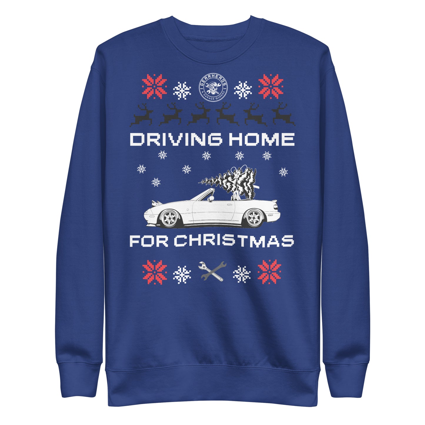 Miata - Driving Home for Christmas - Unisex Premium Sweatshirt
