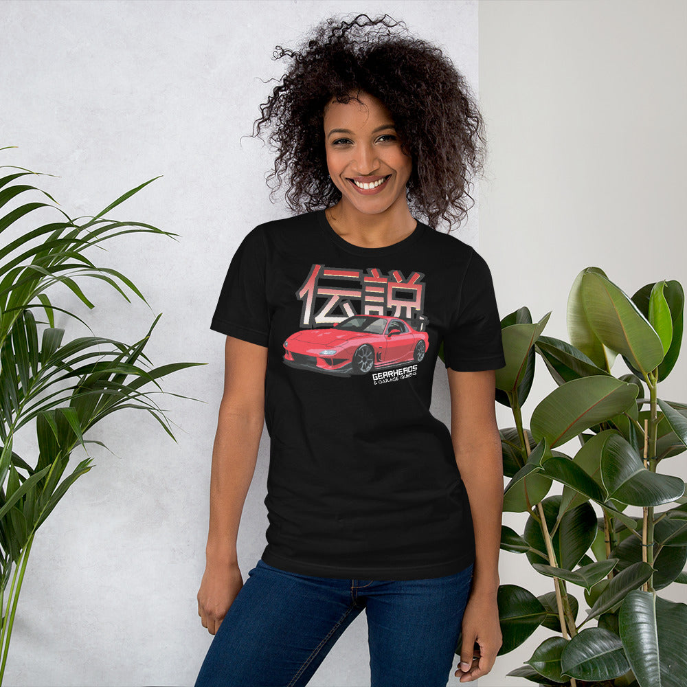 JDM Legend FD Rx-7 - Unisex t-shirt