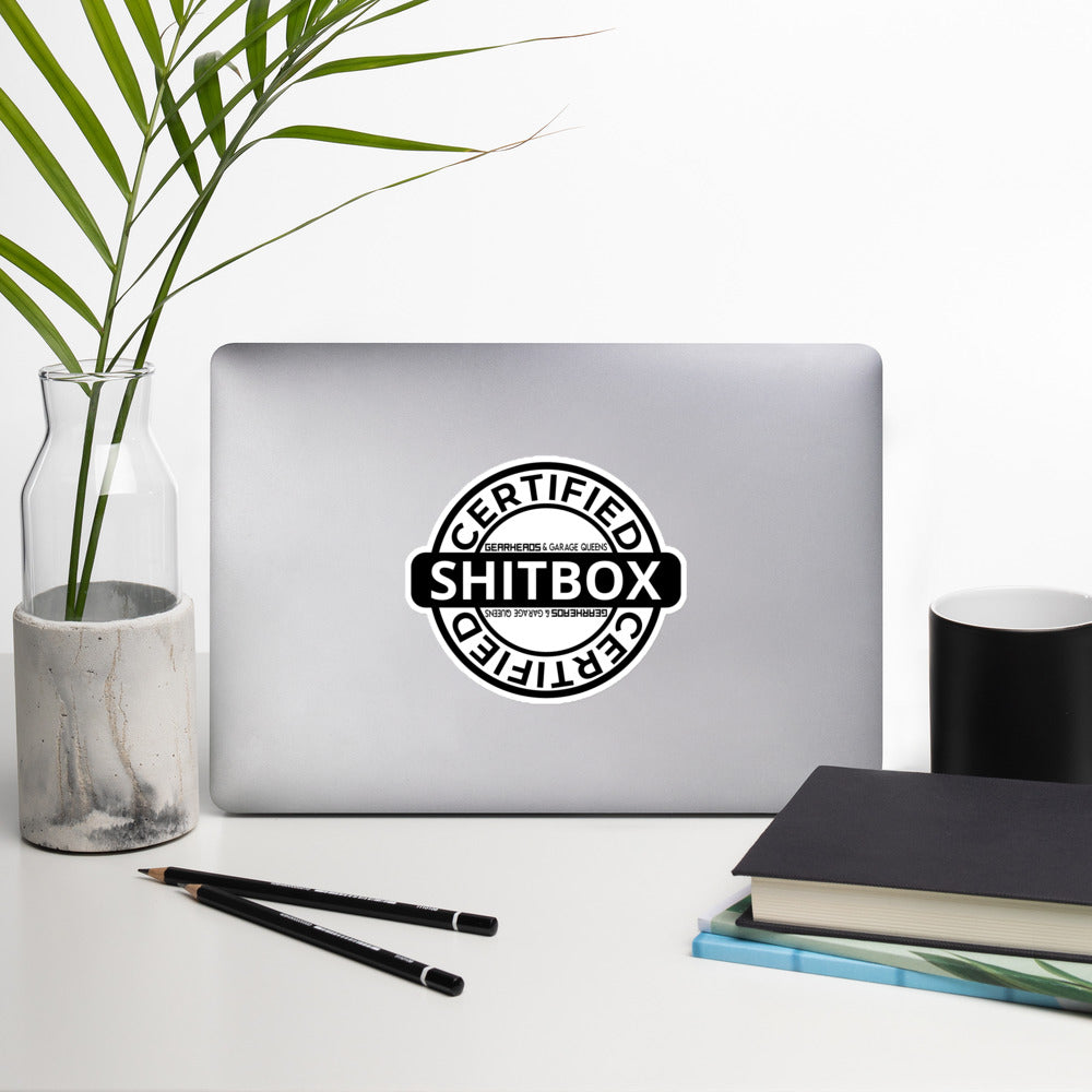 CERTIFIED SHITBOX - Bubble-free stickers