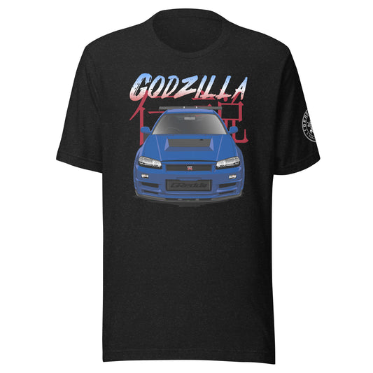 Godzilla - Skyline R34 - Unisex t-shirt
